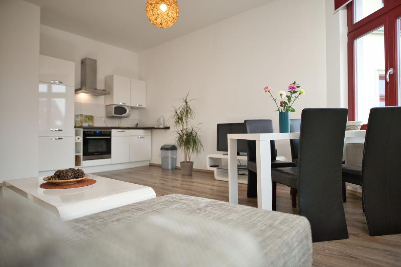 Appartement Haus Steuerrad à Stralsund Extérieur photo