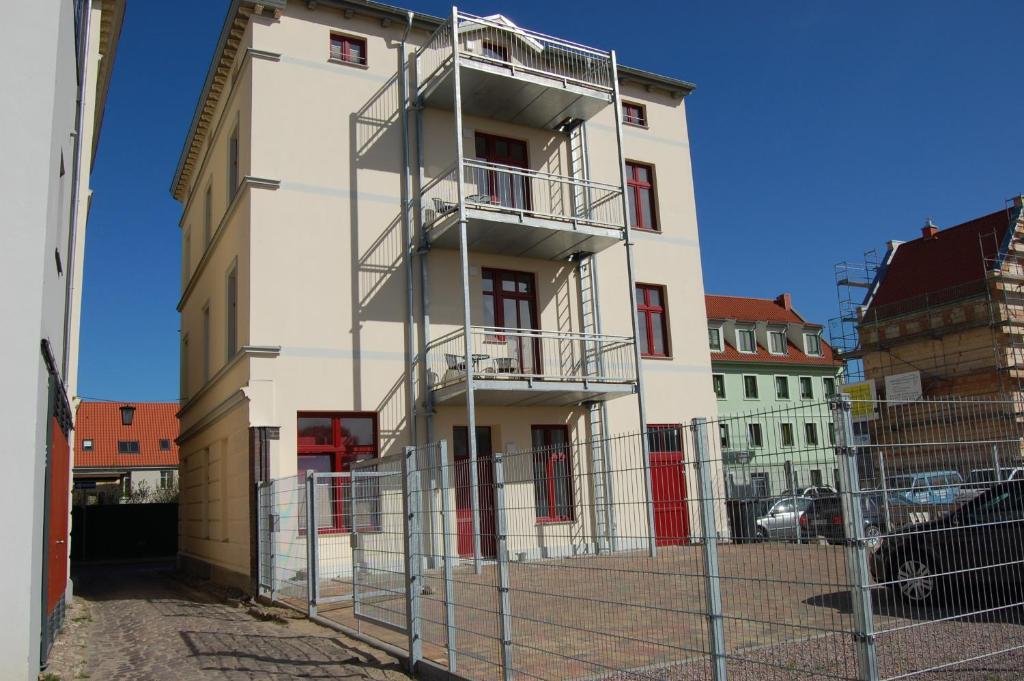 Appartement Haus Steuerrad à Stralsund Extérieur photo